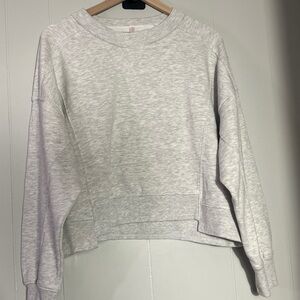 FREE PEOPLE MOVEMENT
Intercept Pullover - Heather Grey | Cropped & Oversize Fit